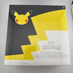 New Pokemon Center Exclusive Celebrations ETB Elite Trainer Box 25th Anniversary